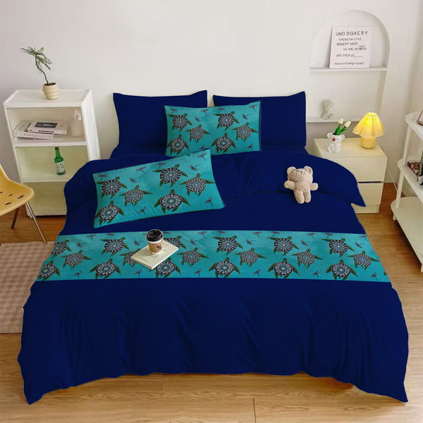 Sea Turtles Bedsheet (Set of 6 pieces)