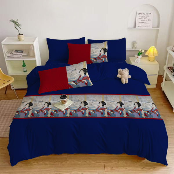 Shamisen Bedsheet (Set of 6 pieces)