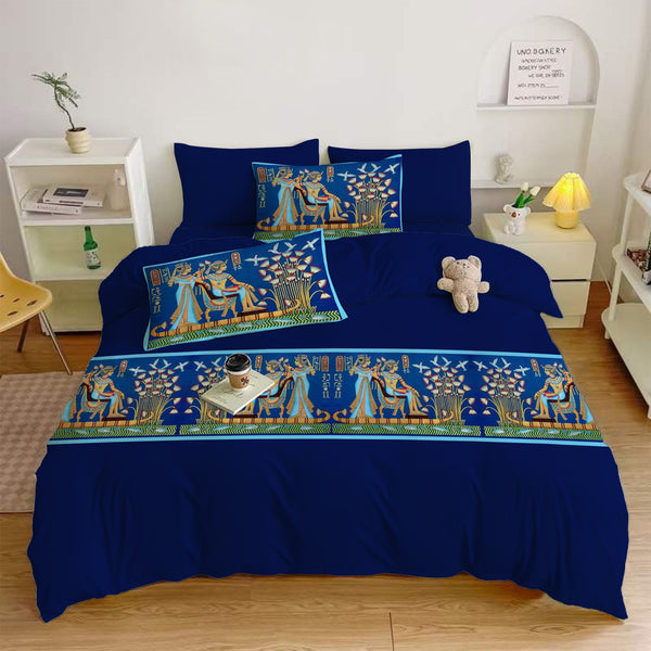 Lily of the Nile Bedsheet (Set of 6 pieces)