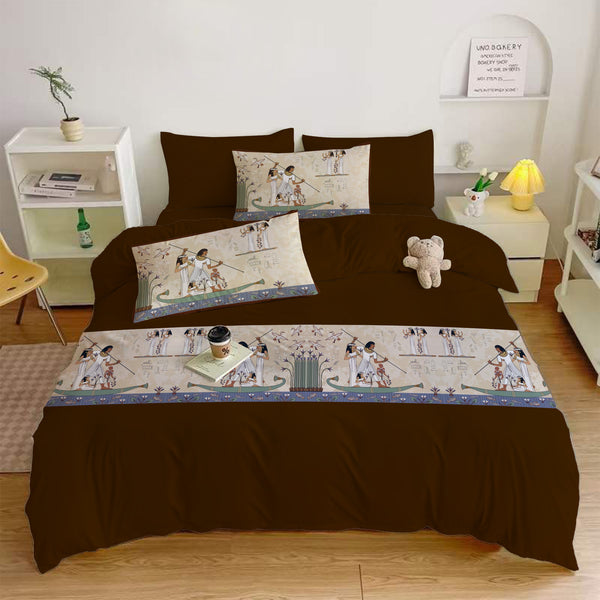 Nakht in Nile Bedsheet (Set of 6 pieces)