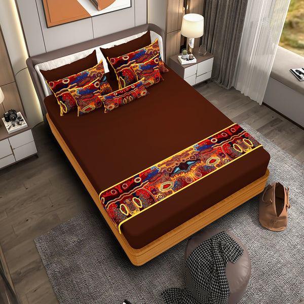 Ozzie Oasis Bedsheet (Set of 9 pieces)