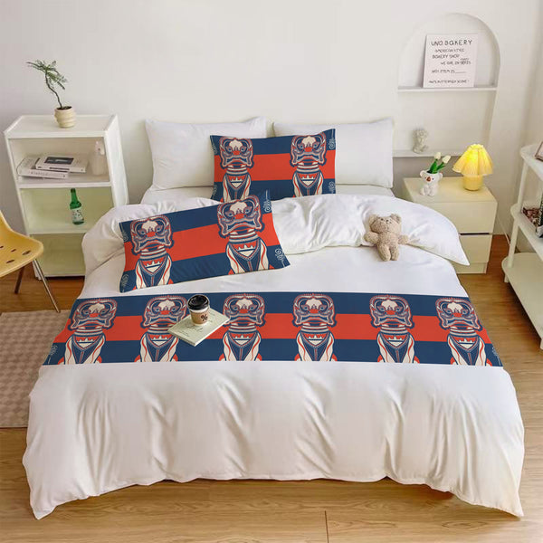 Khmer Lion Bedsheet (Set of 6 pieces)