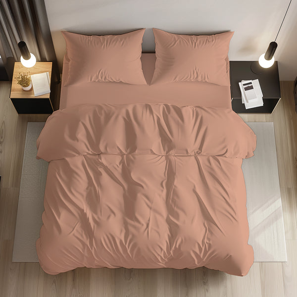 Copper Gold Bedsheet (Set of 3 + 2 free products)