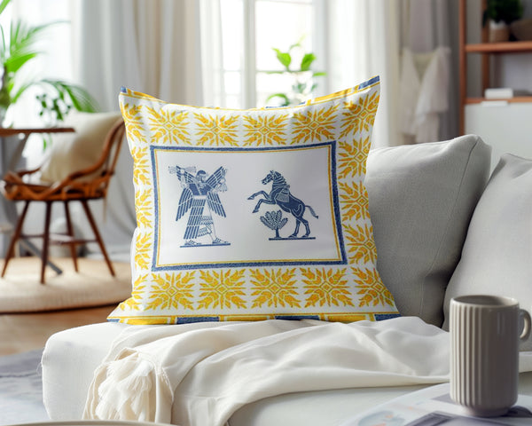 Egyptian Valour Cushion Cover