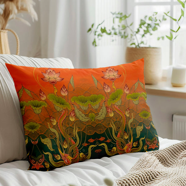 Lotus Land Pillow Cover (Set of 2)