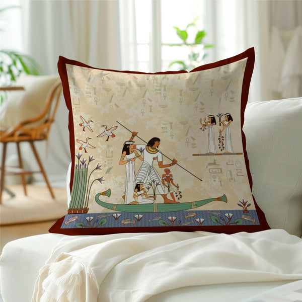 Nakht in Nile Cushion Cover