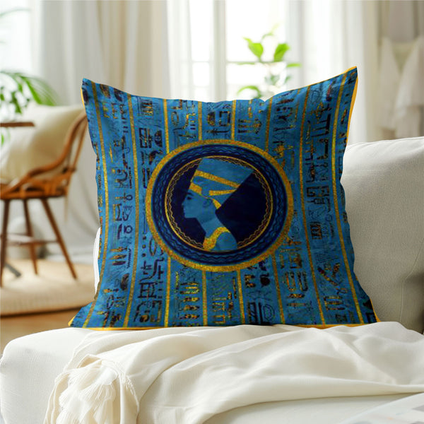 Queen Nefertiti Cushion Cover