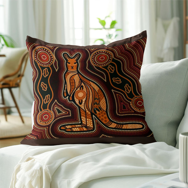 Roos World Cushion Cover