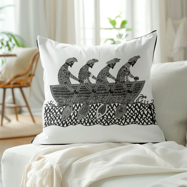 Rowing Boat Cushion Cover