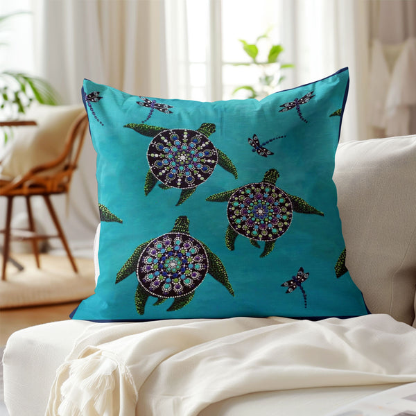 Sea Turtles Cushion Cover