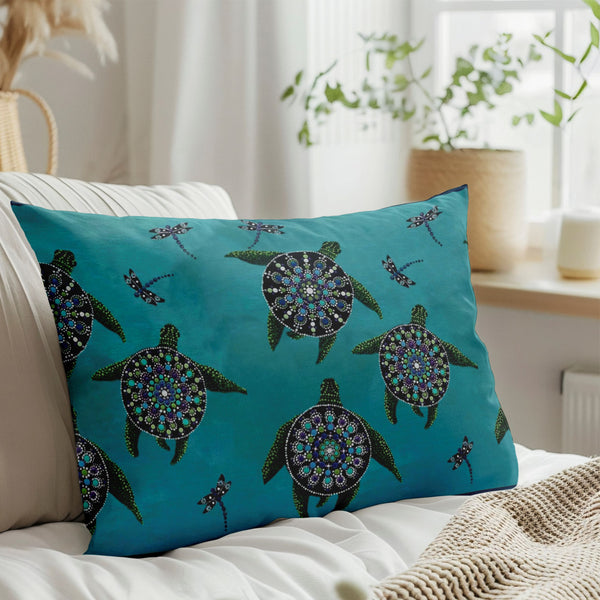 Sea Turtles Pillow Cover (Set of 2)