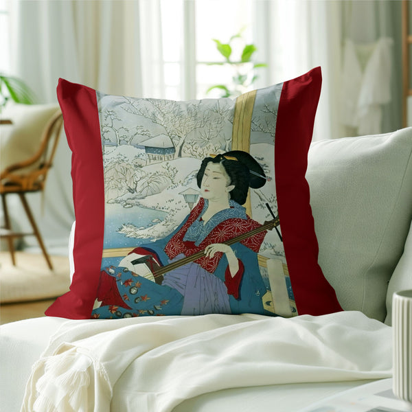 Shamisen Cushion Cover