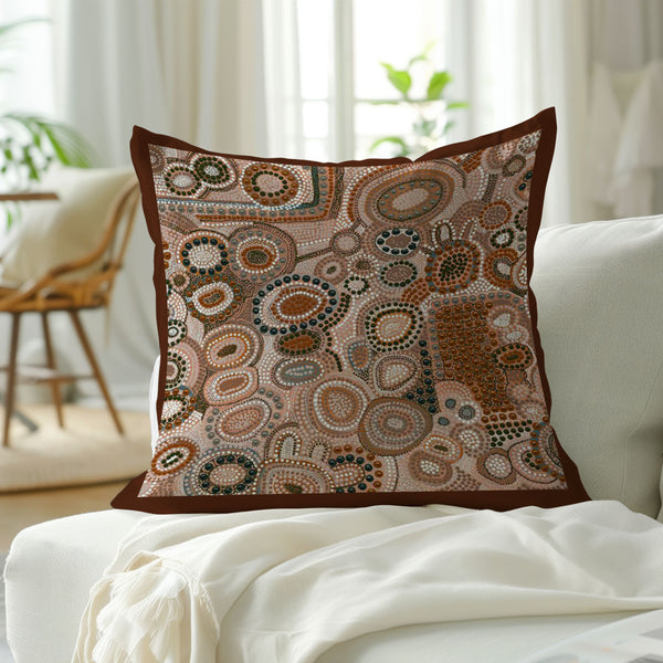 Dot Art Cushion Cover