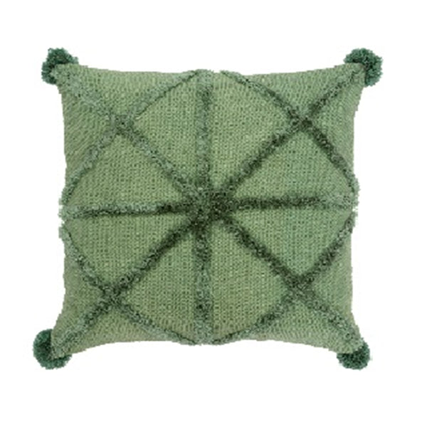 Muska Kilim Green Cushion Cover