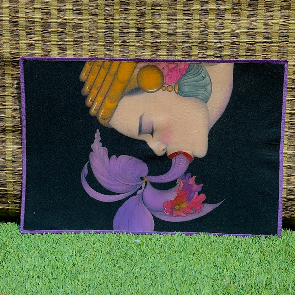 Purple Palette Dining Table Mat & Runner Set